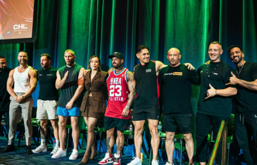 Clean Health coaches and educators on stage